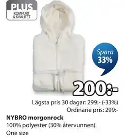 JYSK NYBRO morgonrock erbjuda