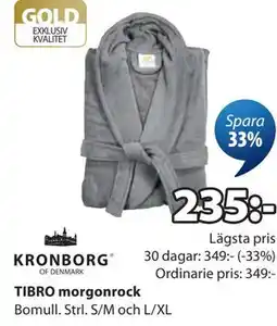 JYSK TIBRO morgonrock erbjuda