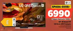 Power Lg 55" 4K Smart TV 120 Hz & AMD Freesync erbjuda