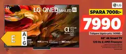 Power Lg 65" 4K Smart TV 120 Hz & AMD Freesync erbjuda