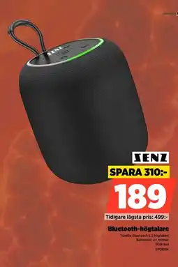 Power Senz Bluetooth-högtalare erbjuda