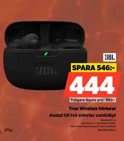 Power Jbl True Wireless hörlurar Anslut till två enheter samtidigt erbjuda