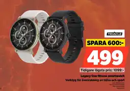 Power Triacle Legacy One fitness smartwatch Verktyg för övervakning av hälsa och sport erbjuda