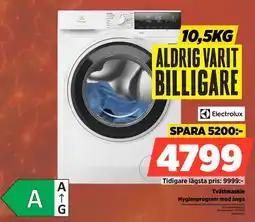 Power Electrolux Tvättmaskin Hygienprogram med ånga erbjuda