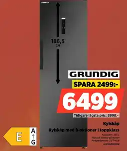 Power Grundig Kylskåp Kylskåp med funktioner i toppklass erbjuda