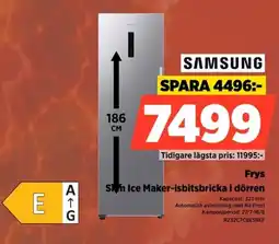 Power Samsung Frys Sim Ice Maker-isbitsbricka i dörren erbjuda