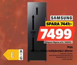 Power Samsung Frys Som Ice Maker-isbitsbricka i dörren erbjuda