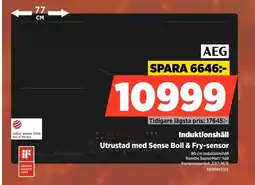 Power Aeg Induktionshäll Utrustad med Sense Boil & Fry-sensor erbjuda