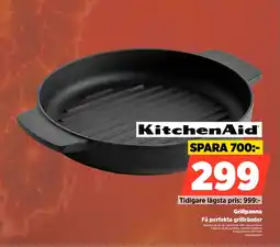 Power KitchenAid Grillpanna Få perfekta grillränder erbjuda