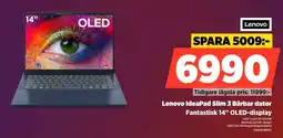 Power Lenovo IdeaPad Slim 3 Bärbar dator Fantastisk 14" OLED-display erbjuda