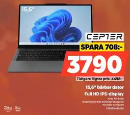 Power Cepter 15,6" bärbar dator Full HD IPS-display erbjuda