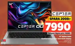 Power Cepter 14" bärbar dator Kraftfull bärbar dator med OLED-display erbjuda