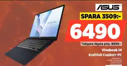 Power Asus Vivobook 14 Kraftfull Copilot+ PC erbjuda