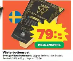 Coop Västerbottensost erbjuda