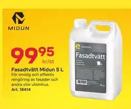 Byggmax Fasadtvätt Midun 5 L erbjuda