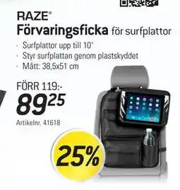 thansen RAZE Förvaringsficka erbjuda