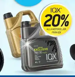 thansen 20% ALLA MOTOROLJOR FRÅN IQX erbjuda
