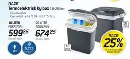 thansen RAZE Termoelektrisk kylbox erbjuda