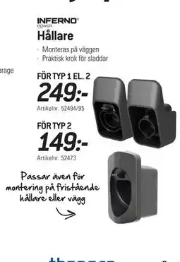 thansen Hållare erbjuda