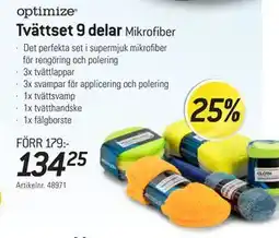 thansen Tvättset 9 delar erbjuda