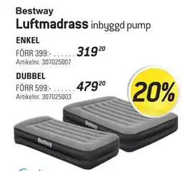 thansen Bestway Luftmadrass erbjuda