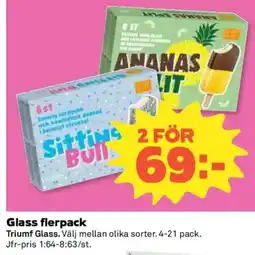 Coop Triumf Glass Glass flerpack erbjuda