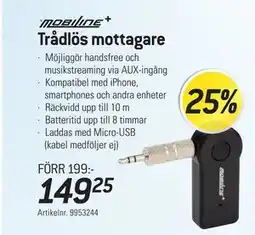 thansen Trådlös mottagare erbjuda