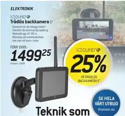 thansen Trådlös backkamera erbjuda
