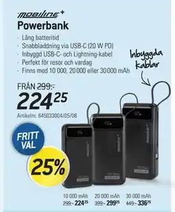 thansen Powerbank erbjuda