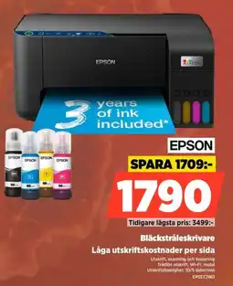 Power Epson Bläckstråleskrivare Låga utskriftskostnader per sida erbjuda