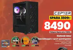 Power Cepter Stationär dator Specialbyggd e-sport-gamingdator erbjuda