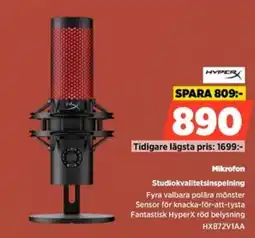 Power Hyper Mikrofon Studiokvalitetsinspelning erbjuda