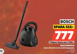 Power Bosch BGBS2LB1 Spara tid med en stor dammsugarpåse erbjuda