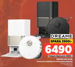 Power Dreame L50S ULTRA Avancerad rengöring och automatiskt underhåll erbjuda