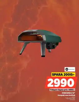 Power Ooni koda 2 14" Kompakt men kraftfull erbjuda