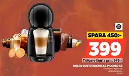 Power Dolce gusto edg110.ab piccolo xs erbjuda