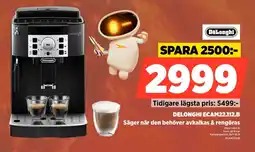 Power Delonghi ECAM22.112.B Säger när den behöver avkalkas & rengöras erbjuda