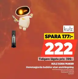 Power Kulz soda maker Hemmagjorda bubblor utan ansträngning erbjuda