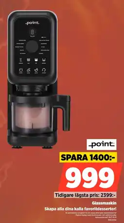 Power Point Glassmaskin Skapa alla dina kalla favoritdesserter! erbjuda