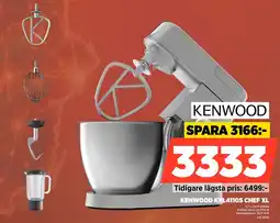 Power Kenwood KVL4110S Chef XL erbjuda