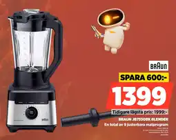 Power Braun JB7550BK Blender En total av 9 justerbara matprogram erbjuda