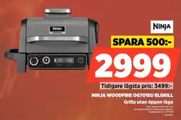 Power Ninja Woodfire OG701EU Elgrill Grilla utan öppen låga erbjuda