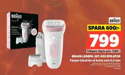 Power Braun Legepil SE7-030 Epilator Fångar hårstrån så korta som 0,5 mm erbjuda