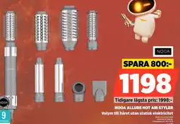 Power Nooa allure hot air styler Volym till håret utan statisk elektricitet erbjuda