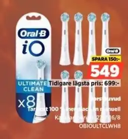 Power Oral-B Borsthuvud erbjuda