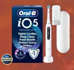 Power Oral-B 105 el.toothbrush wh +tc Resefodral och hållare för borsthuvud ingår erbjuda