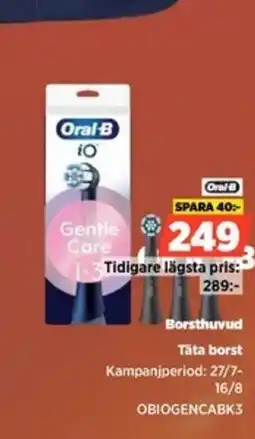 Power Oral-B Borsthuvud Täta borst erbjuda