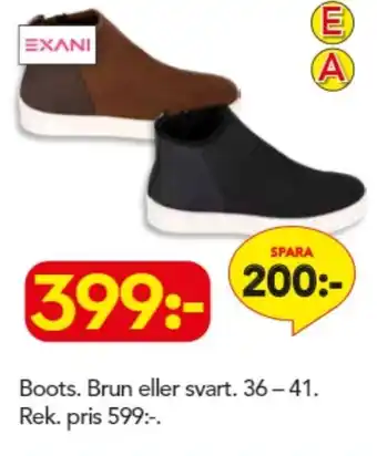 Bo Ohlsson Exani Boots Brun eller svart 36-41 erbjuda