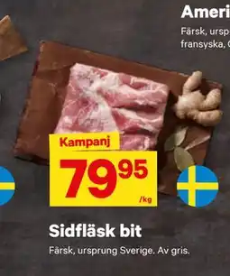 City Gross Sidfläsk bit erbjuda