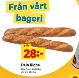 City Gross Pain Riche erbjuda